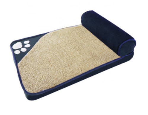 Cama Rectangular Grande para Perros y Gatos