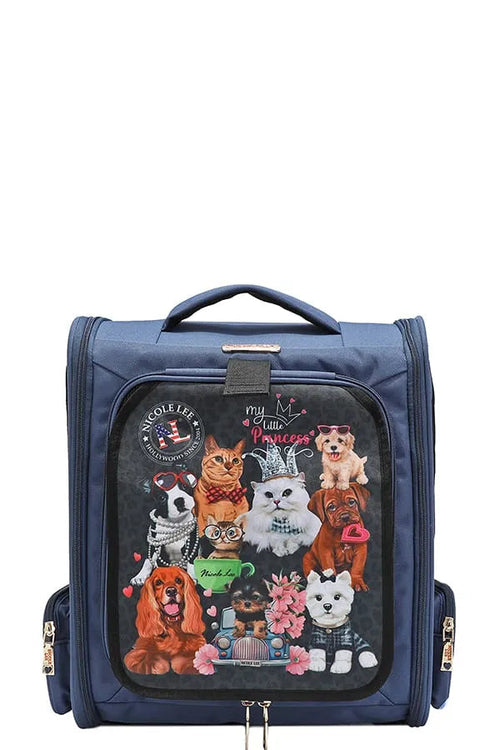Mochila Transportadora Expandible para Mascotas Nicole Lee USA
