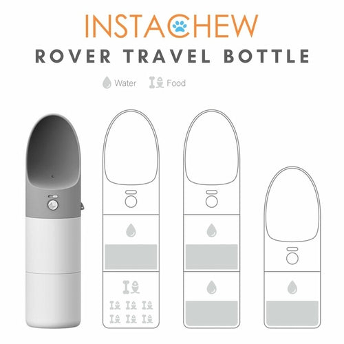 Botella de Viaje Instachew Rover para Mascotas, Botella de Agua para Perros