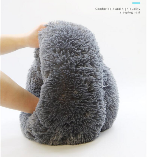 Cama Calmante para Mascotas Profunda Talla XL Lavable